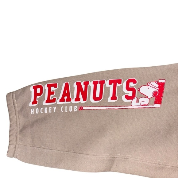 H & M Peanuts ©️ Sweatpants, sz L - Picture 4 of 6